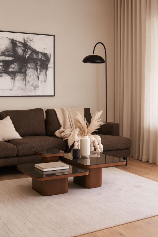 LUXVIA Modern Trio Table - Image 2