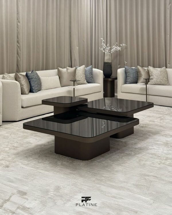 LUXVIA Modern Trio Table - Image 5